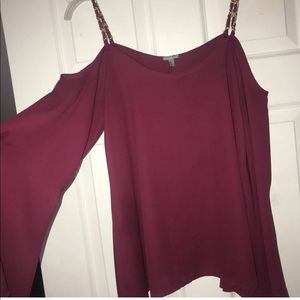 Charlotte Russe holiday blouse